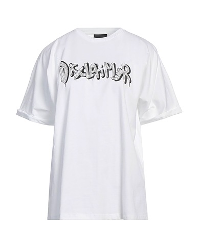 DISCLAIMER T-shirt White 100% Cotton
