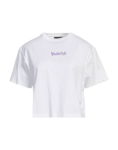 DISCLAIMER T-shirt White 100% Cotton