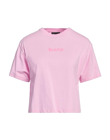 DISCLAIMER T-shirt Pink 100% Cotton