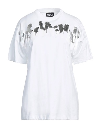 DISCLAIMER T-shirt Bianco 100% Cotone