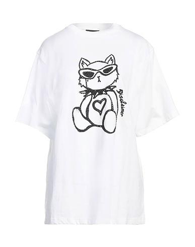 DISCLAIMER Футболка oversize Белый 100% Хлопок