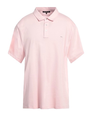 MICHAEL KORS MENS Polo shirt Light pink 100% Cotton