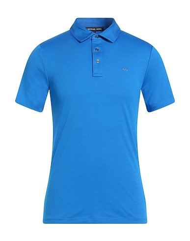 MICHAEL KORS MENS Μπλουζάκι Polo BLU 100% Βαμβάκι