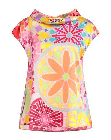 CALIBAN Top Pink 59% Viscose, 32% Silk, 9% Elastane