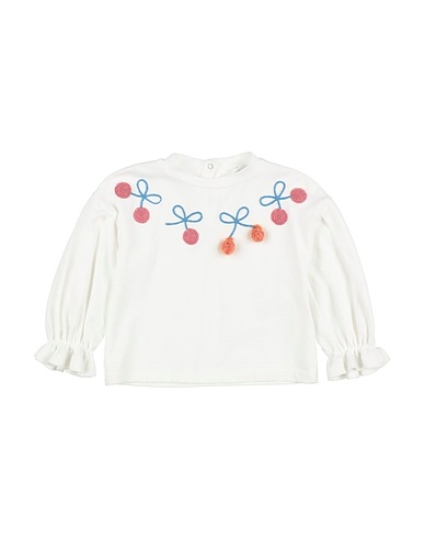 U+É Sweatshirt White 92% Cotton, 8% Elastane