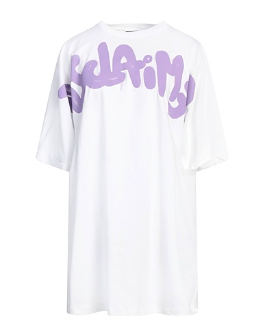 DISCLAIMER オーバーサイズTシャツ ホワイト コットン 100%