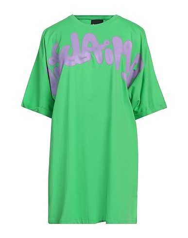 DISCLAIMER T-shirt Verde 100% Cotone