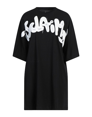 DISCLAIMER T-shirt Nero 100% Cotone