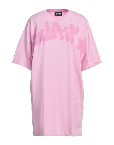 DISCLAIMER T-shirt Rosa 100% Cotone