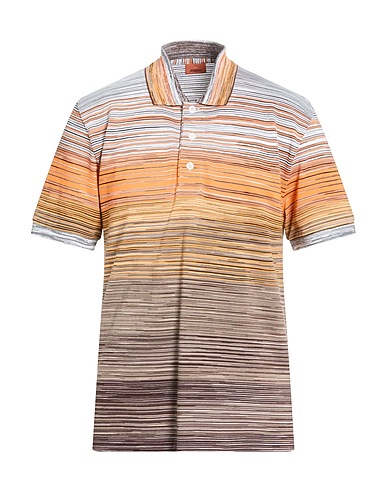 MISSONI Polo shirt Orange 100% Cotton
