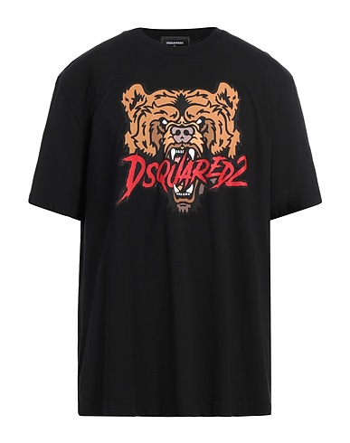 DSQUARED2 T-shirt Black 100% Cotton