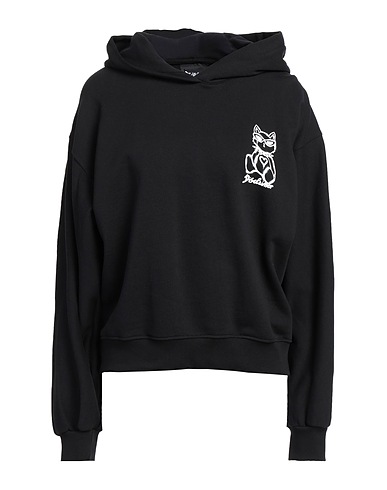 DISCLAIMER Hooded sweatshirt Black 100% Cotton
