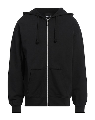 DISCLAIMER Felpa Nero 100% Cotone