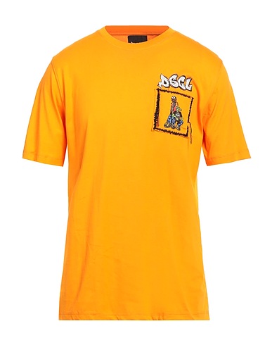 DISCLAIMER T-shirt Orange 100% Cotton