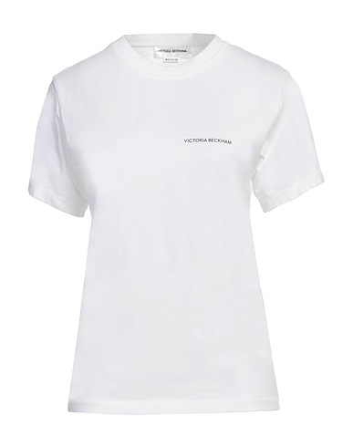 VICTORIA BECKHAM T-shirt White 100% Organic cotton, Elastane