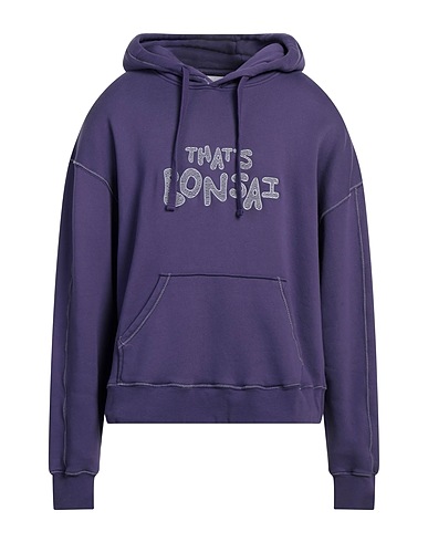 BONSAI Sweat-shirt Violet 100% Coton