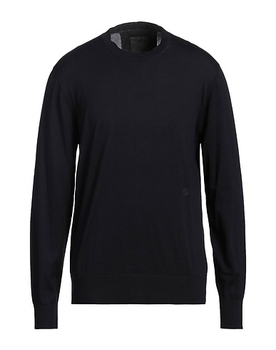 GIVENCHY Jumper Midnight blue 70% Cotton, 30% Silk
