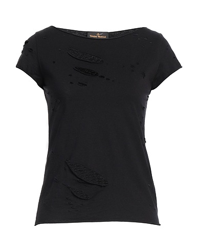 VIVIENNE WESTWOOD ANGLOMANIA T-shirt Nero 95% Cotone, 5% Elastan