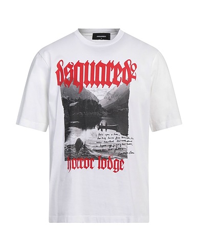 DSQUARED2 T-shirt White 100% Cotton