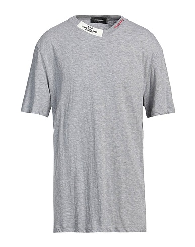 DSQUARED2 T-shirt Grey 88% Cotton, 12% Viscose