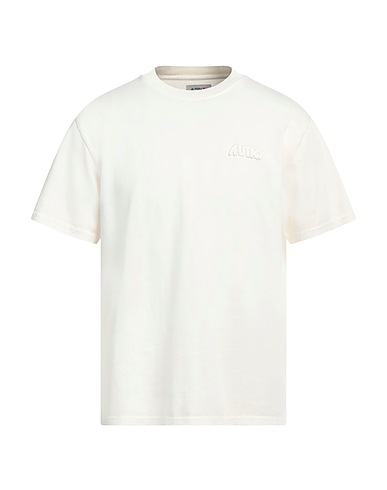 AUTRY T-shirt Avorio 100% Cotone