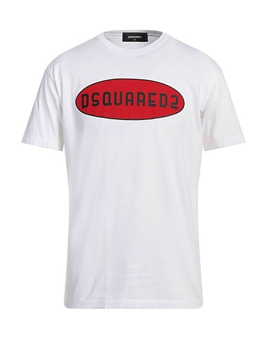 DSQUARED2 T-Shirt Weiß 100% Baumwolle