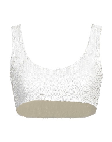 P.A.R.O.S.H. Top White 90% Polyamide, 10% Elastane