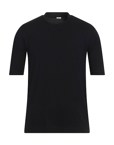 MALO T-shirt Nero 92% Cotone, 8% Elastan