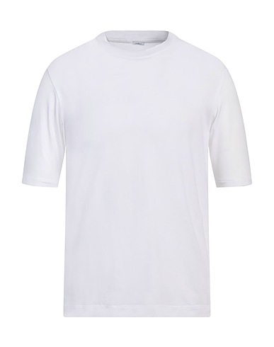 MALO Basic T-Shirt Weiß 92% Baumwolle, 8% Elastan