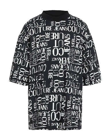 VERSACE JEANS COUTURE Oversized t-shirt 100% Βαμβάκι