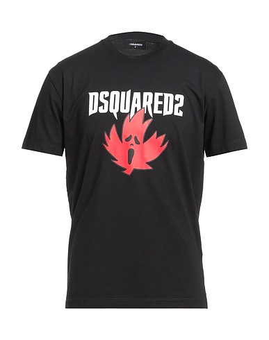 DSQUARED2 Ｔシャツ ブラック コットン 100%