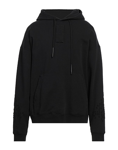 44 LABEL GROUP Hooded sweatshirt Black 100% Cotton