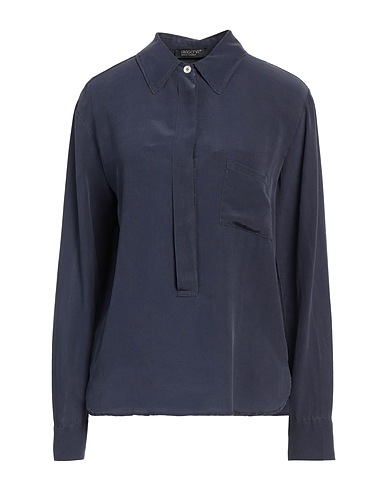 ARAGONA Silk top Navy 100% Silk