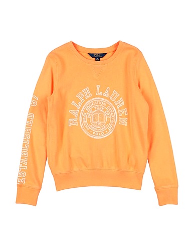 POLO RALPH LAUREN Sweatshirt Orange 60% Cotton, 40% Polyester