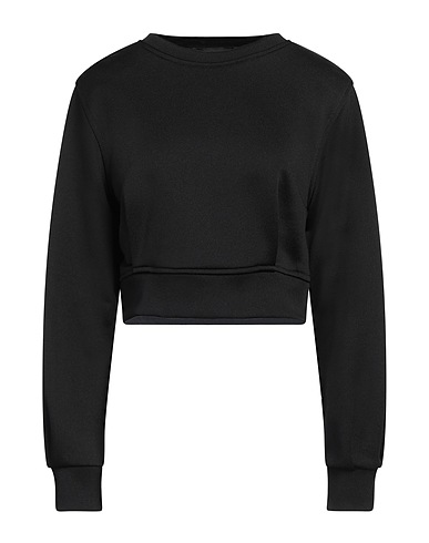 ALBERTA FERRETTI Sweatshirt ATHLEISURE Black 52% Polyester, 48% Cotton