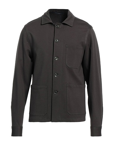 AT.P.CO Solid colour shirt Dark green 65% Viscose, 30% Polyamide, 5% Elastane