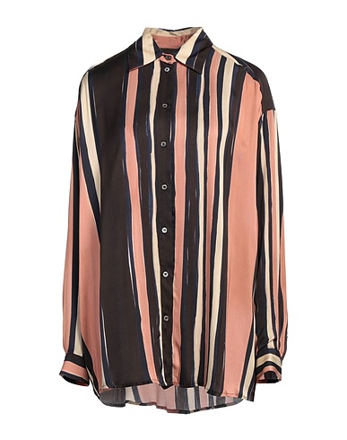 OTTOD'AME Camicia a righe CARING Rosa antico 100% Viscosa