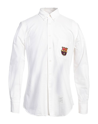 THOM BROWNE Shirts White 100% Cotton