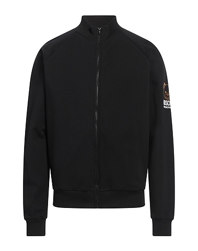 MOSCHINO Sweatshirt Black 95% Cotton, 5% Elastane