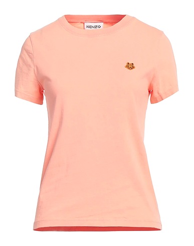 KENZO Basic T-shirt Salmon pink 100% Cotton