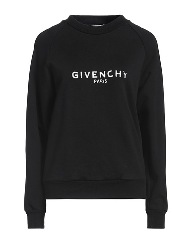 GIVENCHY Sweatshirt Black 100% Cotton, Elastane