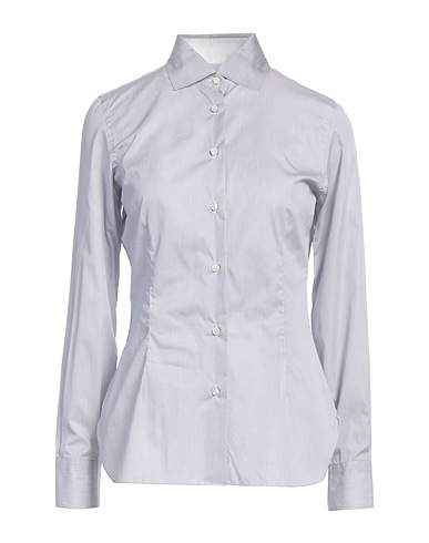 BARBA Napoli Striped shirt Grey 100% Cotton