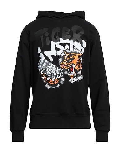 DISCLAIMER Felpa Nero 100% Cotone