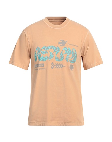 REPLAY T-shirt Sand 100% Cotton