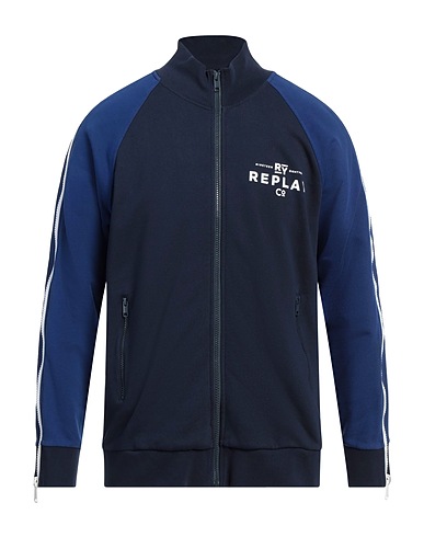 REPLAY Sweatshirt Midnight blue 100% Cotton