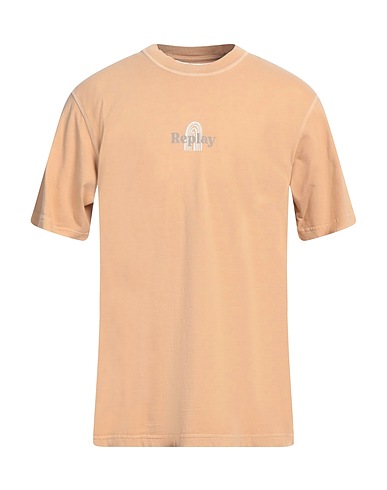 REPLAY T-shirt Sabbia 100% Cotone