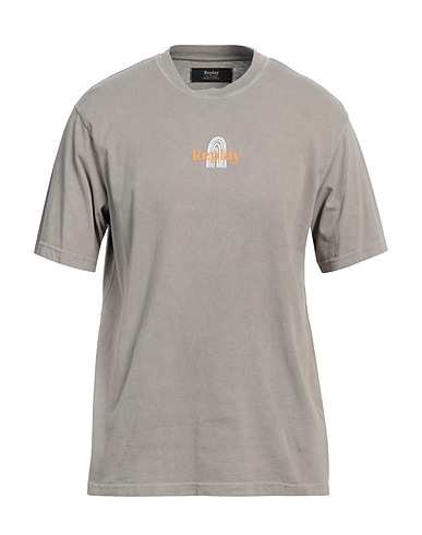 REPLAY T-shirt Grigio 100% Cotone