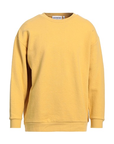 CAN PEP REY Sweatshirt Gelb 98% Baumwolle, 2% Elastan