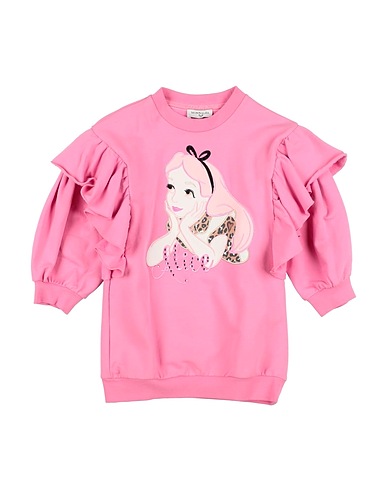 MONNALISA Vestito DISNEY Rosa 95% Cotone, 5% Elastan