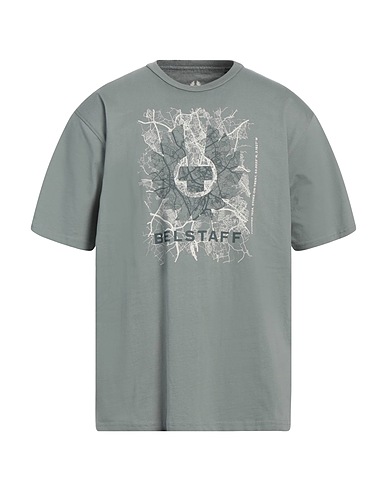 BELSTAFF T-shirt Military green 100% Cotton